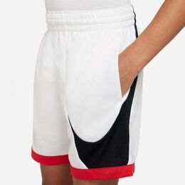 Nike DriFit HBR Shortsit Junior Valkoinen/Punainen/Musta