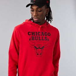 New Era Chicago Bulls Team Logo Huppari punainen