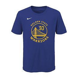 Nike Golden State Warriors Stephen Curry t-paita junior sininen