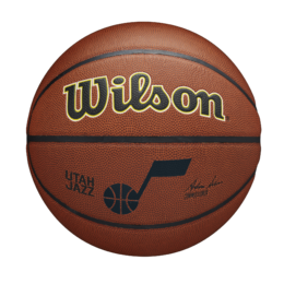 Wilson Utah Jazz Alliance Sisä/ulkopallo (musta logo) - koko 7