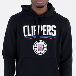 New Era Los Angeles Clippers Team Logo huppari musta