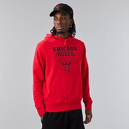 New Era Chicago Bulls Team Logo Huppari punainen
