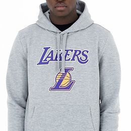 New Era Los Angeles Lakers Team Logo huppari harmaa