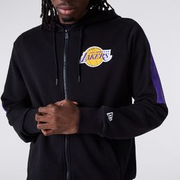 New Era Los Angeles Lakers NBA Panel hupparitakki musta