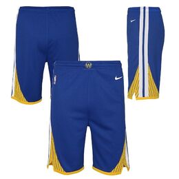 Nike Golden State Warriors Swingman shortsit junior sininen
