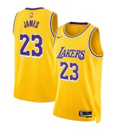 Nike Los Angeles Lakers LeBron James Swingman pelipaita junior keltainen