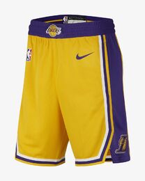 Nike Los Angeles Lakers Icon Shortsit kids keltainen