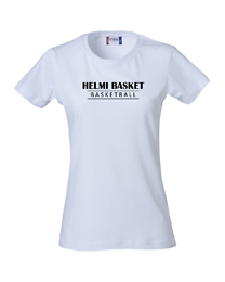 Helmi Basket naisten t-paita valkoinen