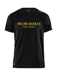 Helmi Basket Craft tekninen t-paita musta