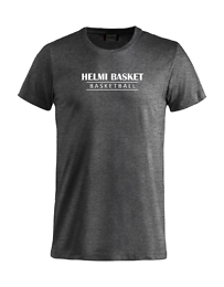 Helmi Basket T-paita tumman harmaa