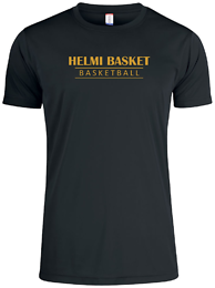 Helmi Basket tekninen t-paita musta