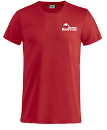 Roosters tekninen t-paita lyhythihainen punainen Club