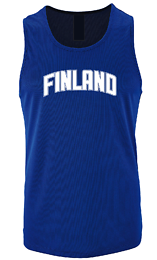 Finland korispaita hihaton sininen