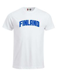 FINLAND Lasten T-paita valkoinen