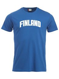 FINLAND Lasten T-paita sininen