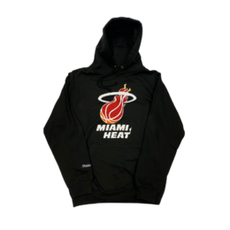 Mitchell & Ness Miami Heat Team Logo huppari musta