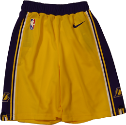Nike Los Angeles Lakers Shortsit Kids keltainen/violetti