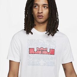 Nike Basketball t-paita valkoinen