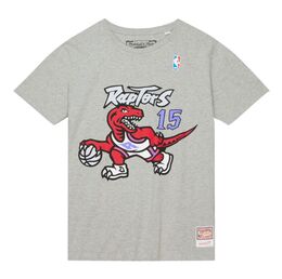 Mitchell & Ness Toronto Raptors Vince Carter t-paita harmaa