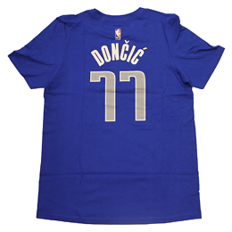 Nike Luka Doncic Dallas Mavericks Icon T-paita Junior Sininen