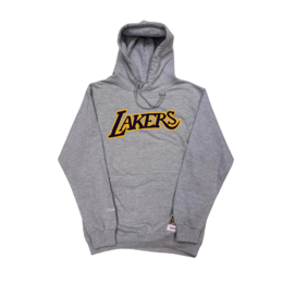 Mitchell & Ness Los Angeles Lakers Team Logo huppari harmaa