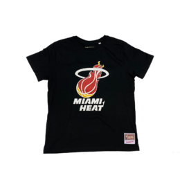 Mitchell & Ness Miami Heat t-paita musta