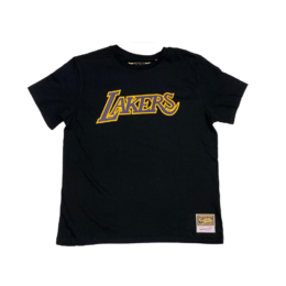 Mitchell & Ness Los Angeles Lakers HWC t-paita musta