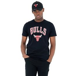 New Era Chicago Bulls Team Logo t-paita musta