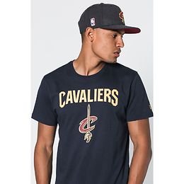 New Era Cleveland Cavaliers Team Logo T-paita tummansininen